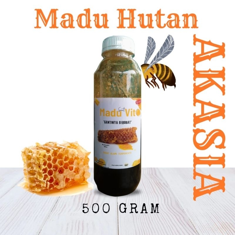 

ukasyah | Madu Hutan Akasia Pure Raw Honey Akasia 500 g
