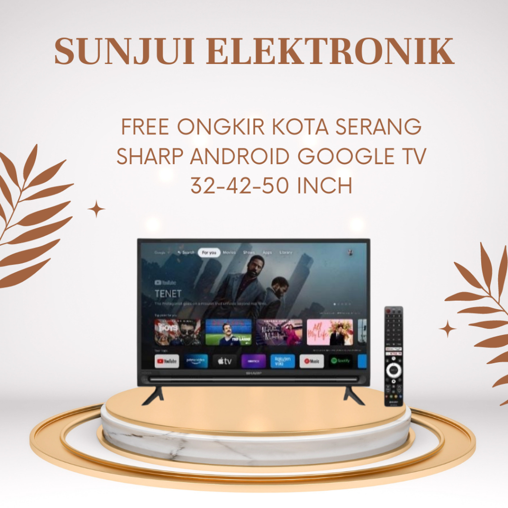 TV ANDROID 32 INCH SHARP 32GH3000