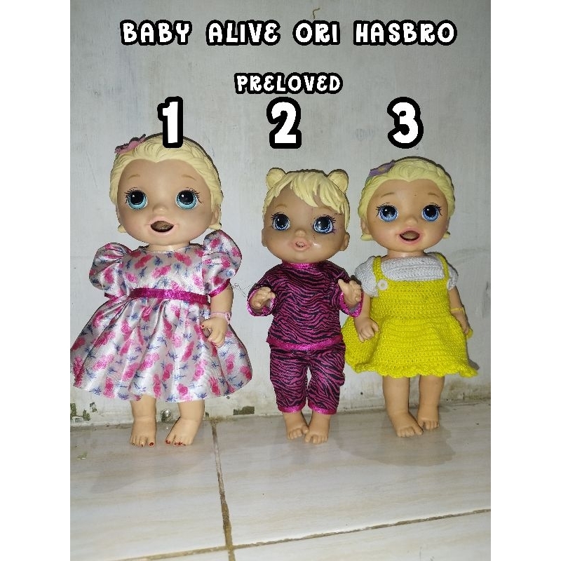 Baby Alive preloved