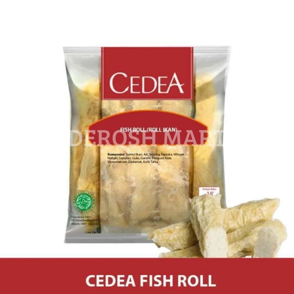 

CEDEA FISH ROLL 250 GR | ROLL IKAN ISI 10 PCS