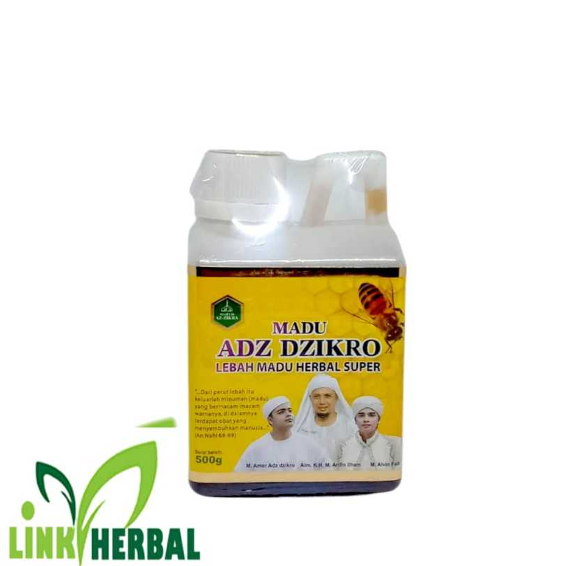 

Madu ADZ DZIKRO | Madu Herbal Super AdzDzikro | Lebah Madu Herbal Super - 500gr