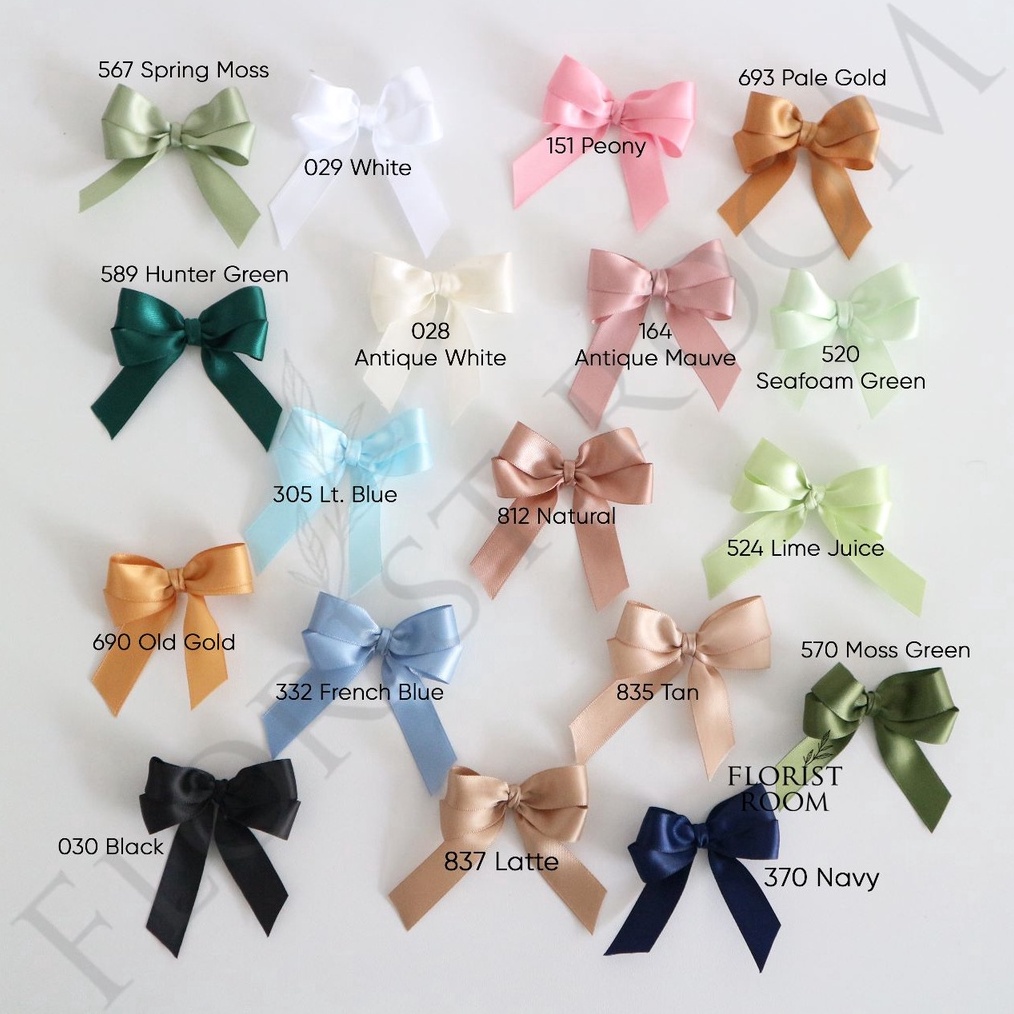 

Pita Satin Doue Face 15cm x 2yard Satin Rion