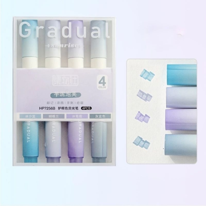 

Stabilo Highlighter Warna Pastel - 1 set isi 4