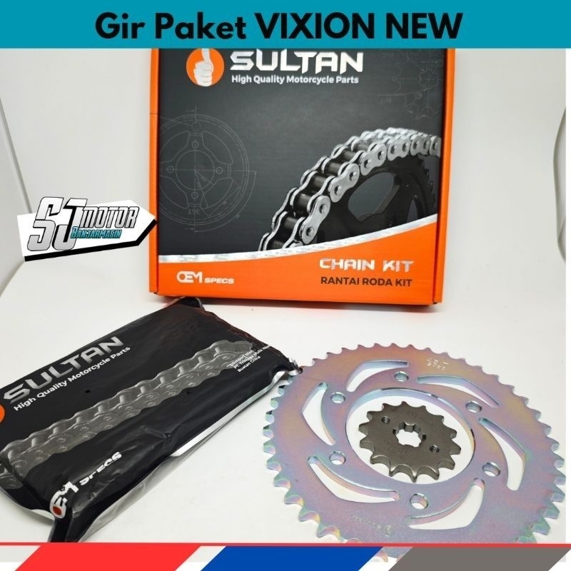 Gir Paket Gir Set SULTAN Vixion New Vixion NVA NVL