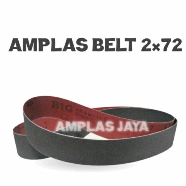 Amplas belt 2x72 inch grit 41belt grindersanding belt