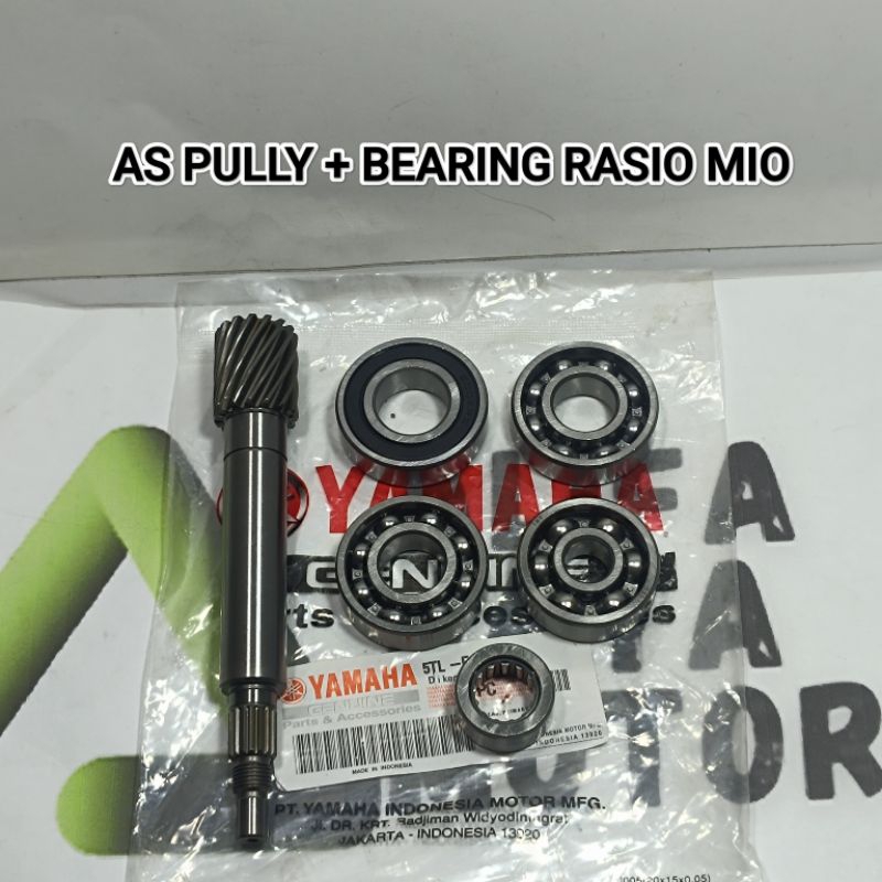 AS PULLY + BEARING RASIO GARDAN MIO SMILE MIO SPORTY FINO LAMA MIO SOUL KARBU NOUVO