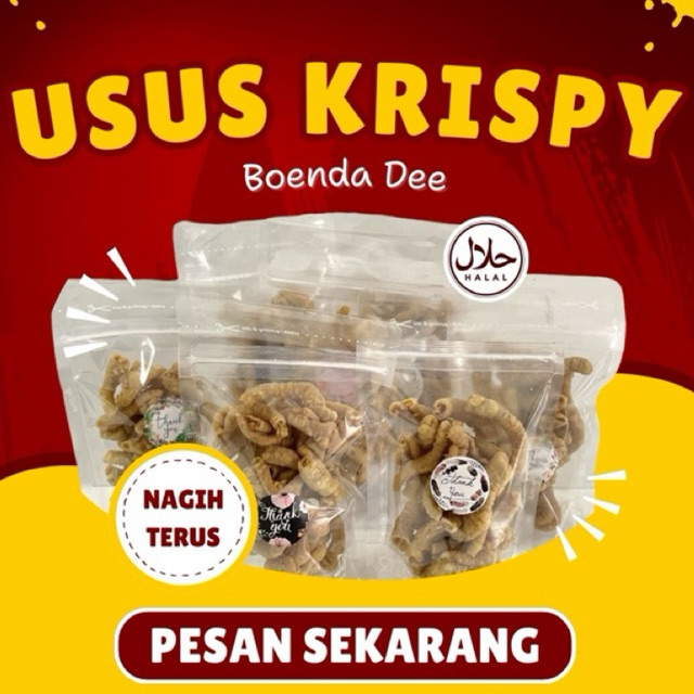 

Kripik Usus Krispy [40 gram] ter-enak Surabaya