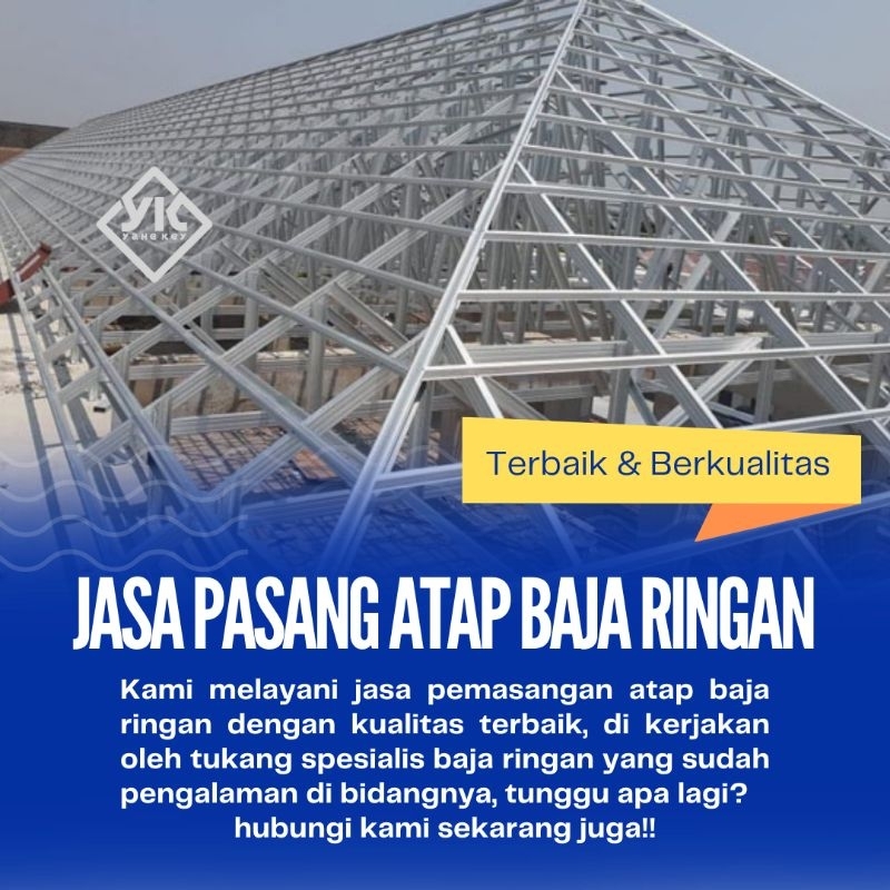 JASA PASANG ATAP BAJA RINGAN