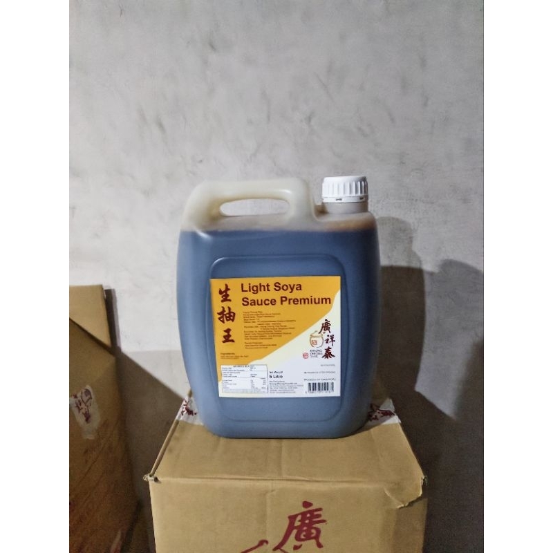

Kwong Cheong Thye Sauce Light Soya Premium 5 Ltr / KCT
