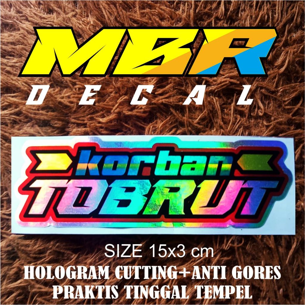 

STIKER TOBRUT,STIKER CUTTING HOLOGRAM LASER PRINT