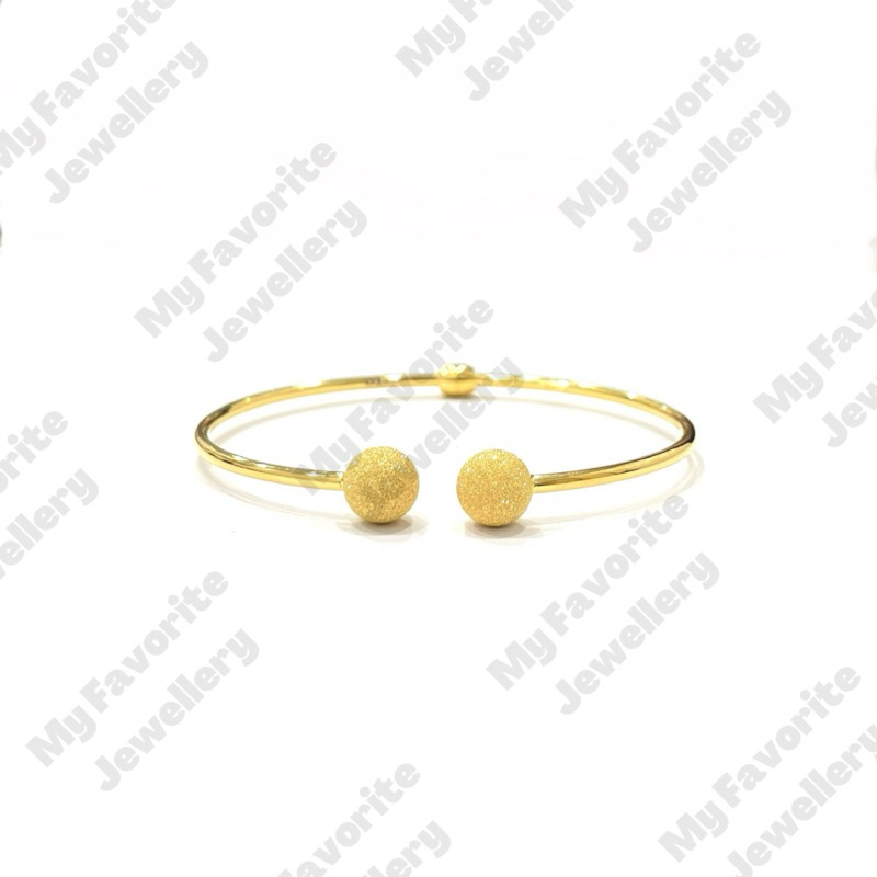 Gelang Bangle Tinju Bola Pasir Emas Asli Kadar 700 dan 875