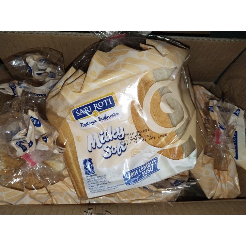 Sari Roti Milky Soft - Roti Tawar Lembut dan Enak