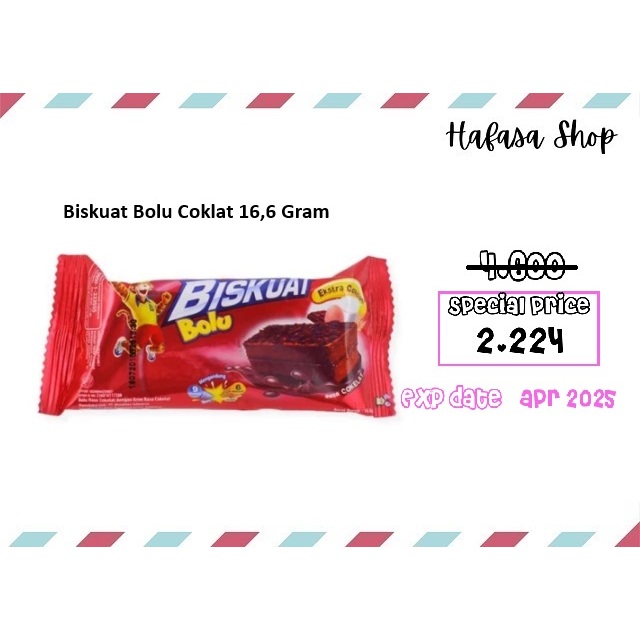 

Biskuat Bolu Coklat 16,6 gr