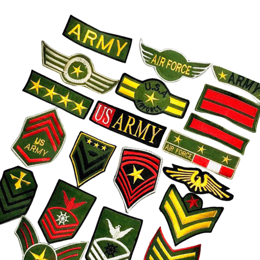 GrosirPatch Bordir Iron Patch Premium Quality -  US Army