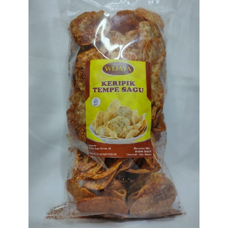 

250gr keripik tempe sagu pedas daun jeruk