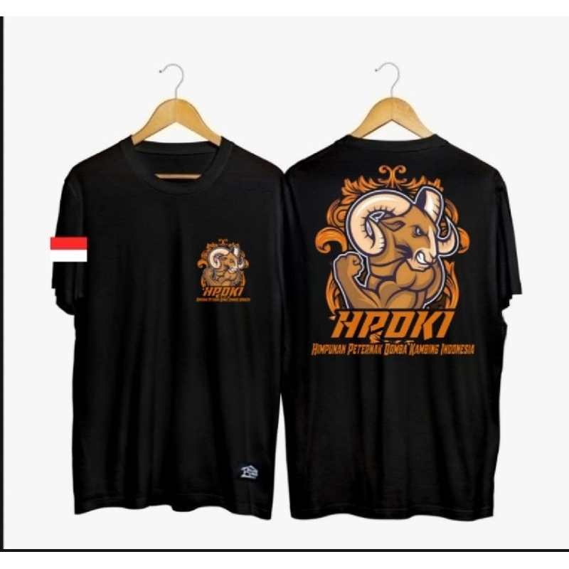 KAOS HPDKI HIMPUNAN PETERNAK DOMBA KAMBING LOGO GOLD