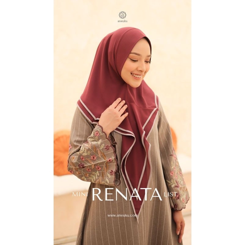 Mini Renata list khimar by Aneuku