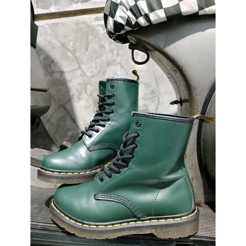 Dr Martens 1460 Green Smooth