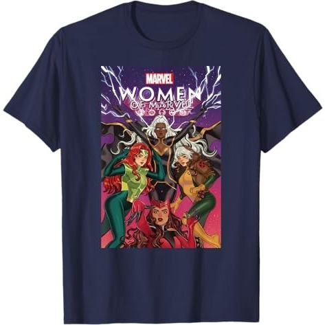 Marvel Kaos distro Women of Marvel Kaos distro Storm Rogue Jean Grey Scarlet Witch Kaos distro TShir