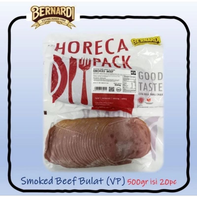

Bernardi smokedbeef 500gr VP