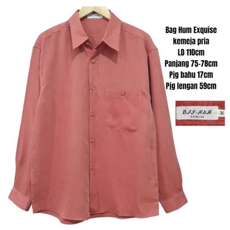 Bag Hum Exquise kemeja pria