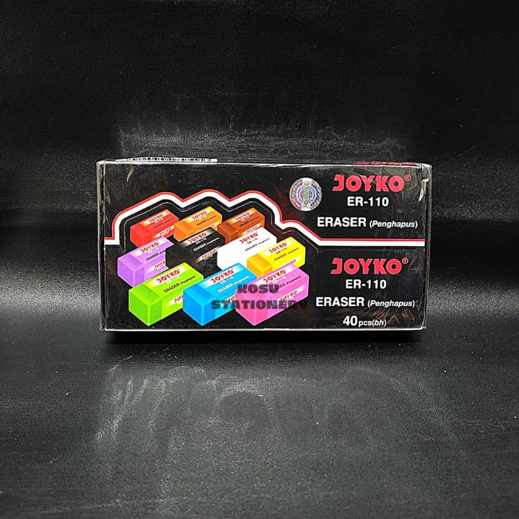 

PENGHAPUS PENSIL / STIP / ERASER JOYKO ER 110 COLOR WARNA WARNI