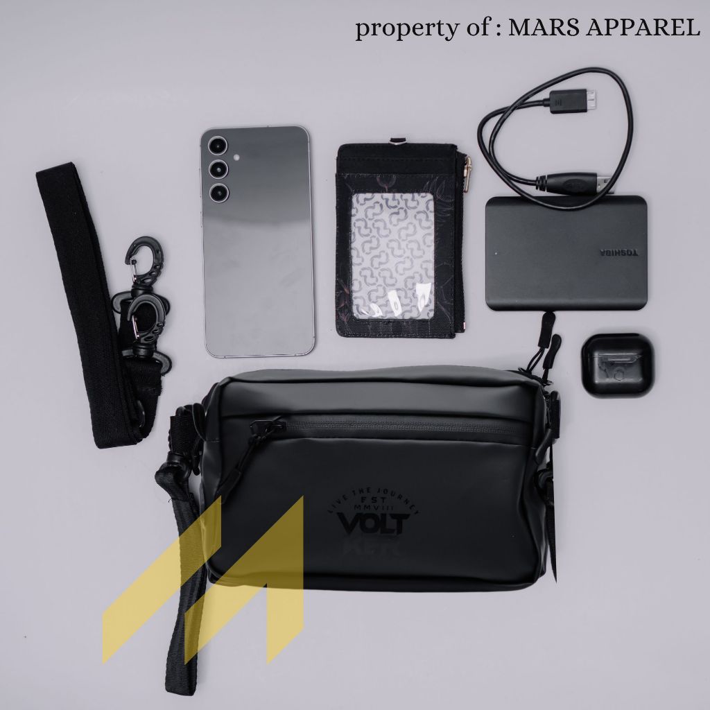 handbag pria Tas Selempang pouch & Clucth bag Voltker BEGI - Tas Tangan Original Waterproof