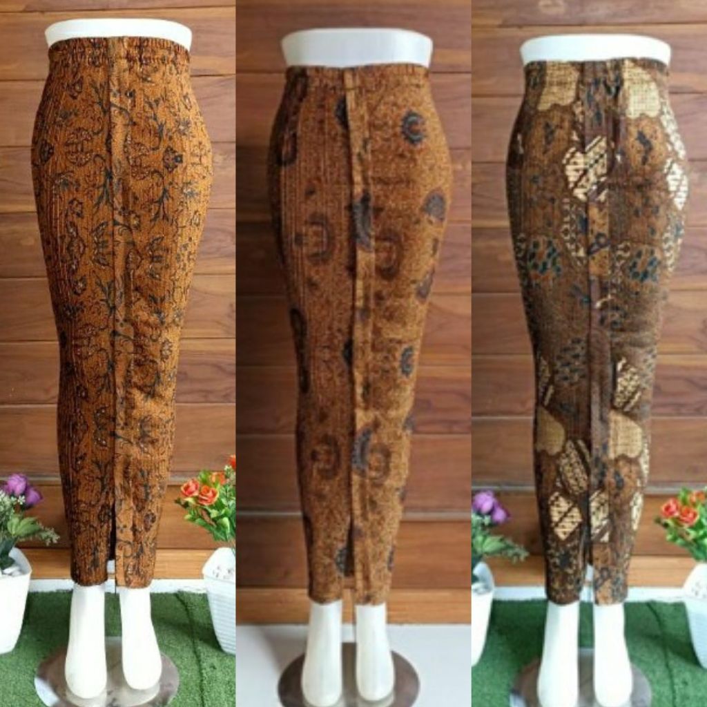 Rok Span Wiron / Rok Wiru Plisket Aneka Pilihan Warna