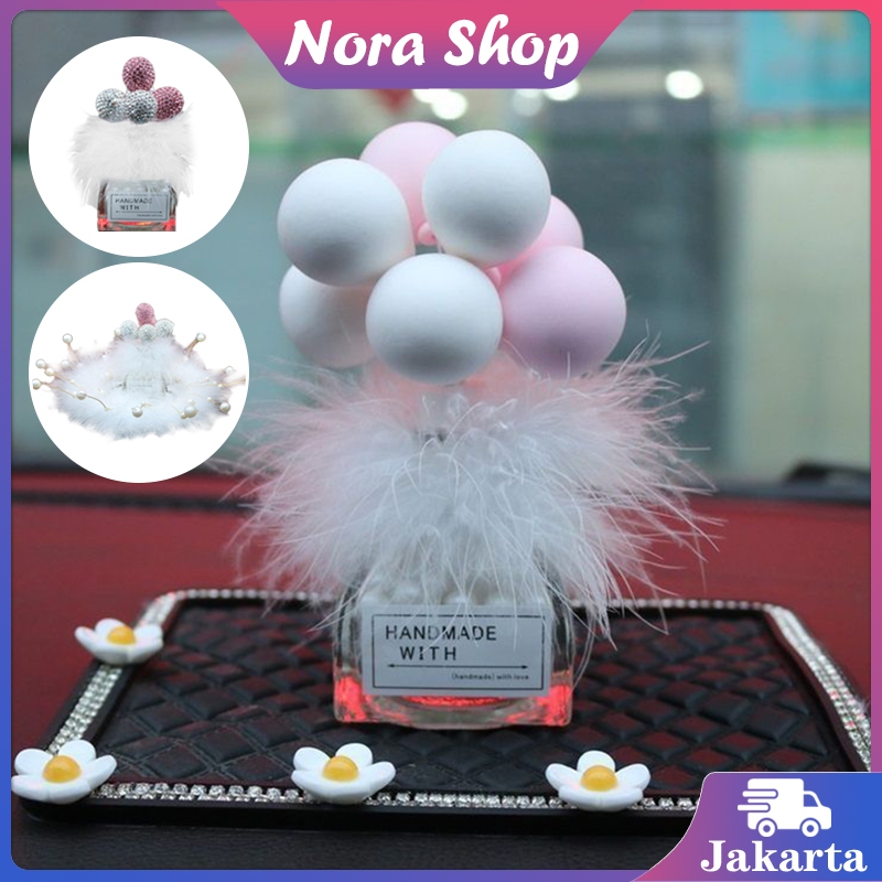 Tempat Parfum Mobil Botol Parfum Balon Pajangan Dashboard Mobil Hiasan Dashboard Mobil