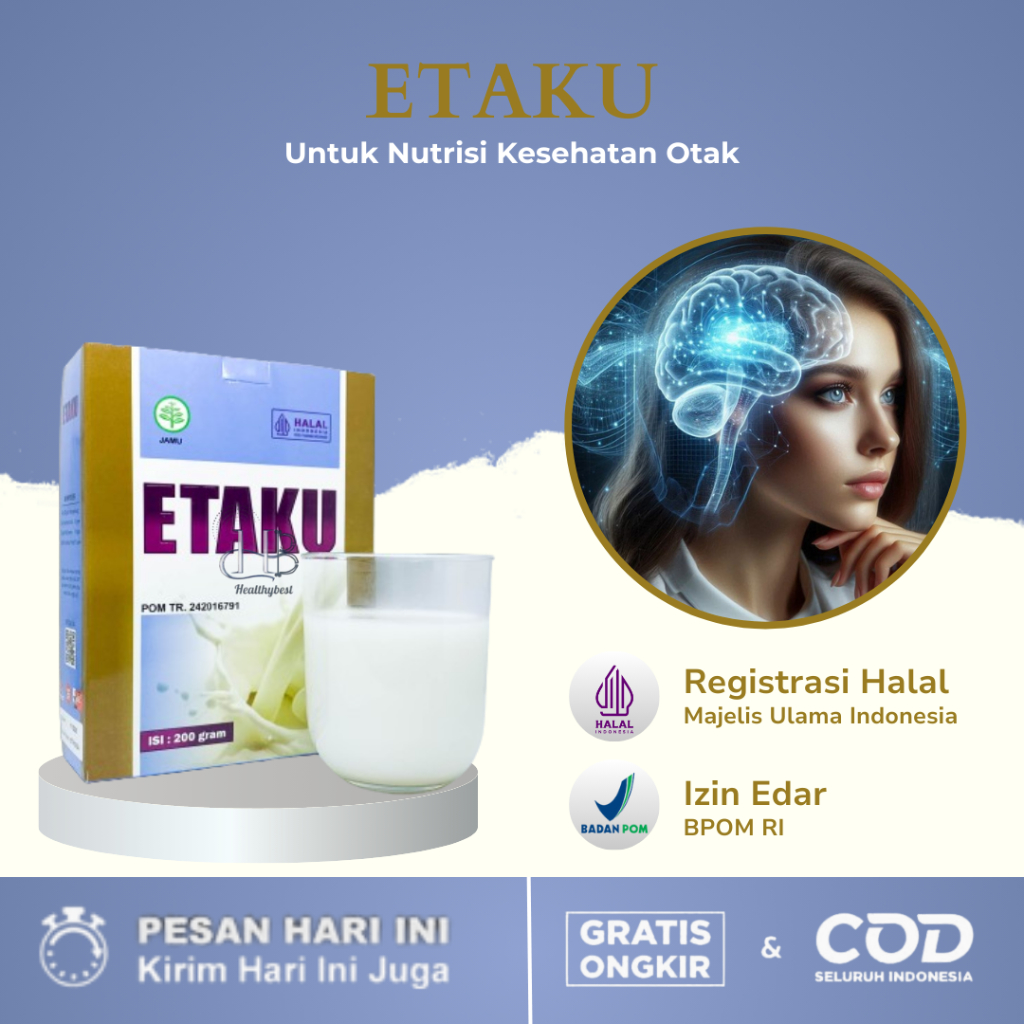 

{TERLARIS!!!} Susu Kesehatan Otak, Kecerdasan Otak, Penambah Daya Ingat, Menguat Daya Ingat - Etaku Susu Kambing Etawa