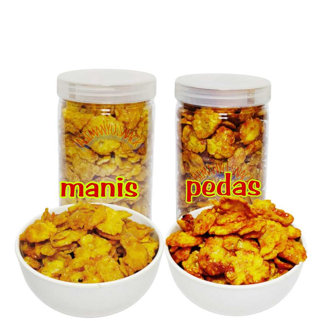 

emping bantet kemasan toples 1 liter