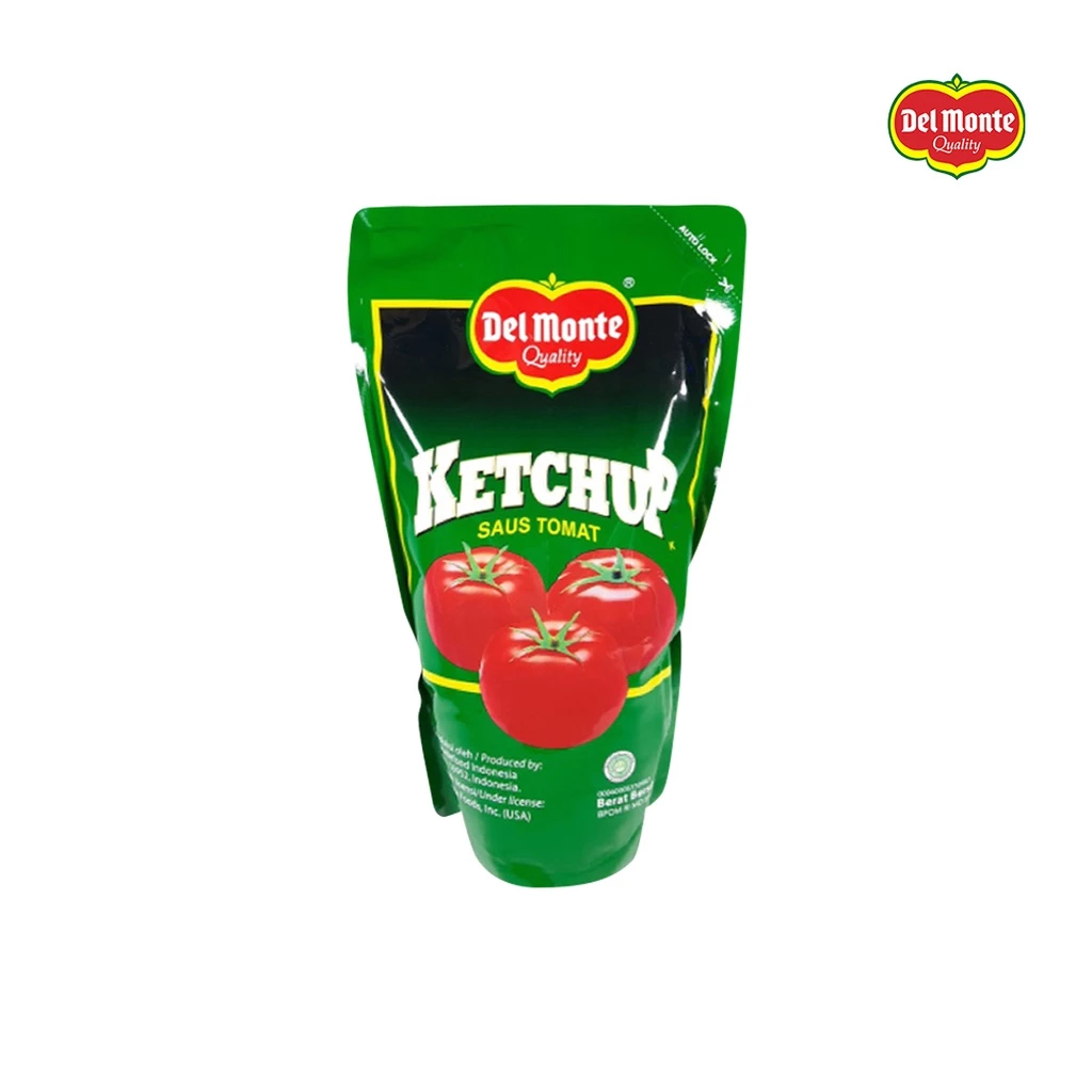 

DelMonte Tomato Sauce Saus Tomat Standing Pouch 1kg