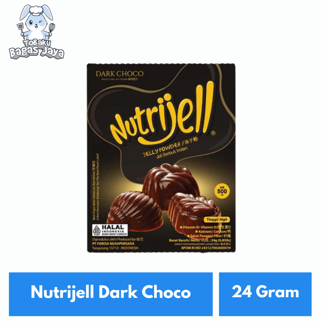 

Nutrijell Dark Chocolate 24 Gram