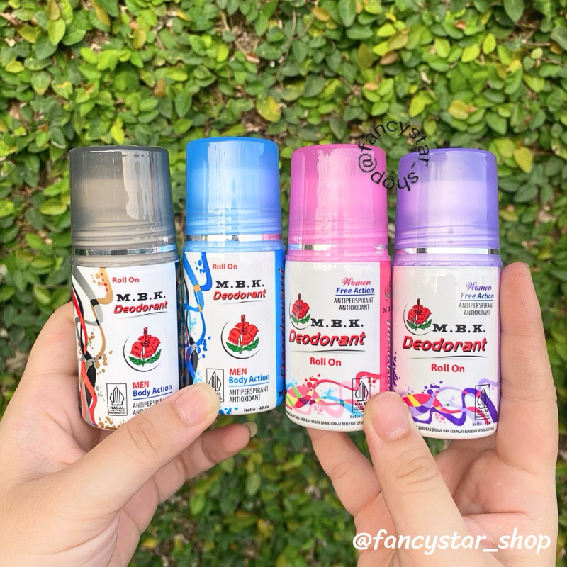[BPOM] MBK Deodorant Roll On (40ml)