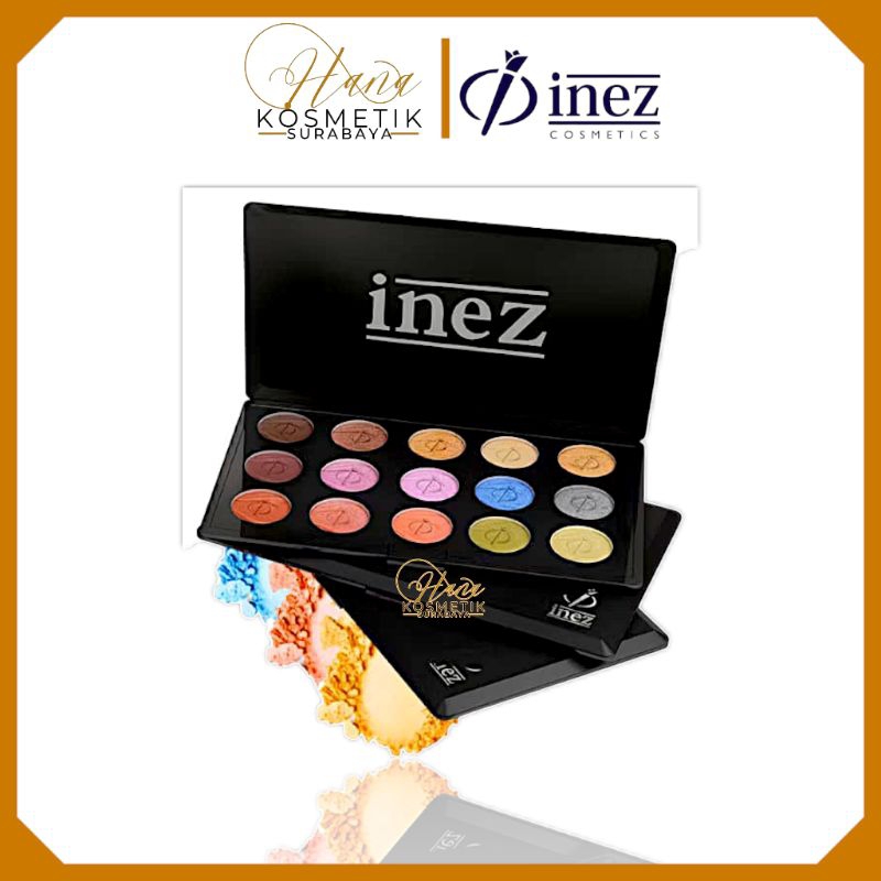 INEZ Eyeshadow Palette | Palet Kosmetik | Palette Cosmetic | Kosmetik Palet - Palet Eyeshadow