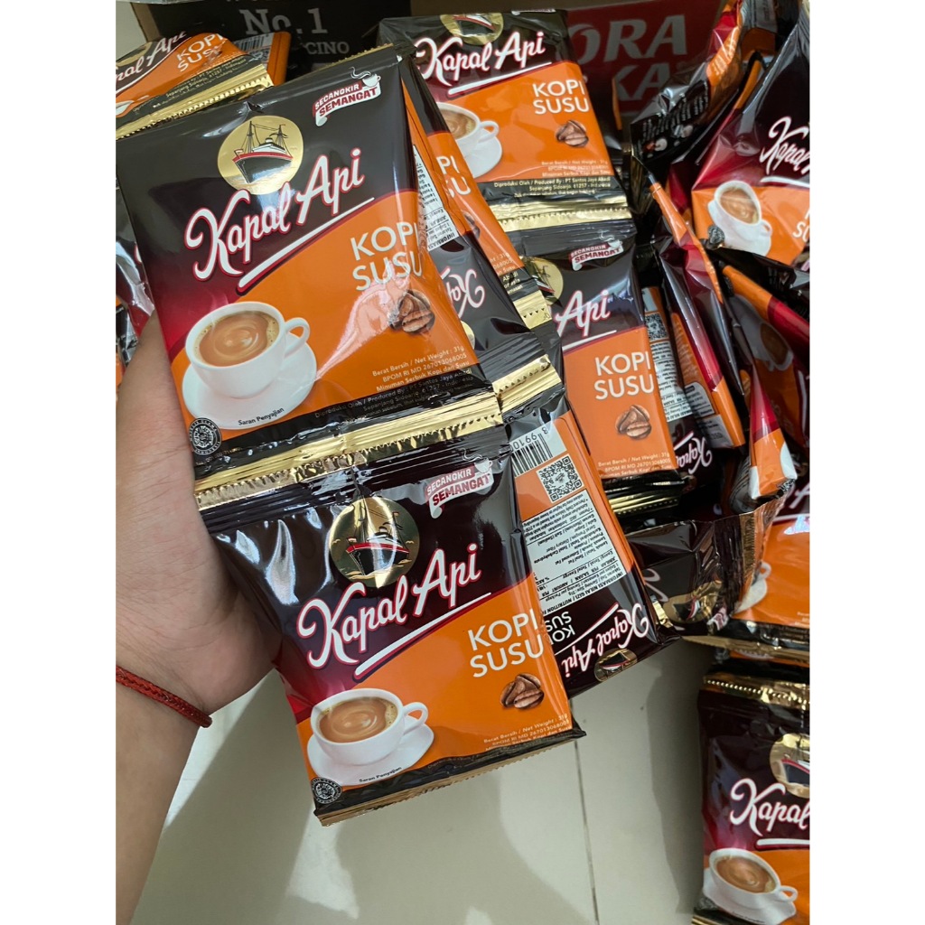 

Kapal Api special mix, kopi susu ecer