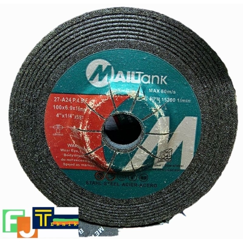 Batu Gerinda Gosok 4" Merk MailTank