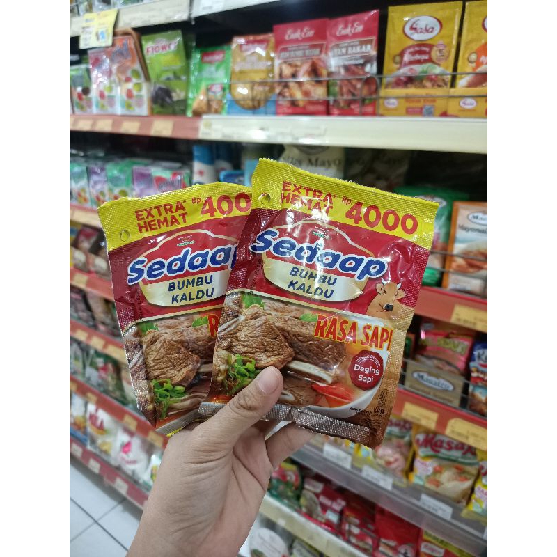 

Sedaap Kaldu Bubuk Sapi & Ayam 100gr