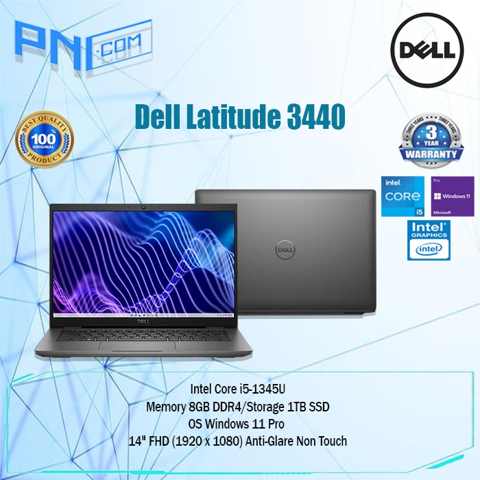 Dell Latitude 3440 i5-1345U 8GB 1TB SSD WIN11PRO 3Yr