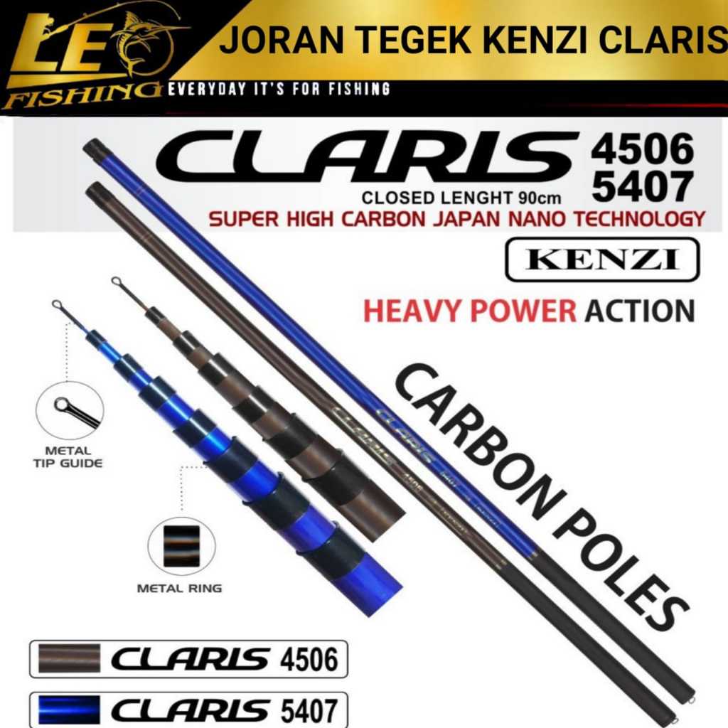 JORAN TEGEK KAKU KENZI CLARIS PANJANG 450 & 540 JORAN PANCING TERLARIS