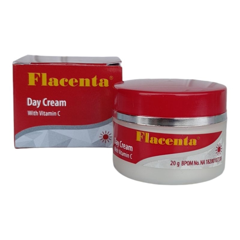 Flacenta Day Cream Vitamin C 20gr - Flacenta Cream Siang