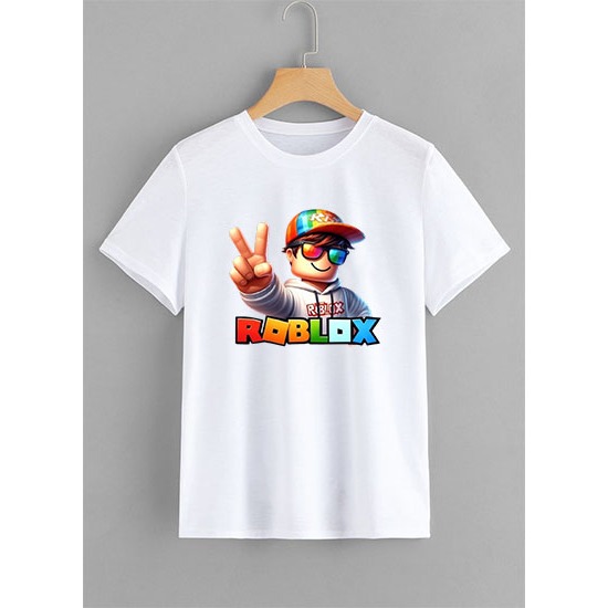 KAOS ANAK LAKI-LAKI ROBLOX BAJU ANAK LAKI-LAKI LENGAN PENDEK OVERSIZE D939