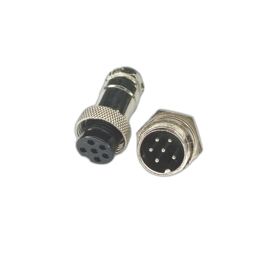 Jack connector CB 6 pIn/Socket CB GX16 6 PIn