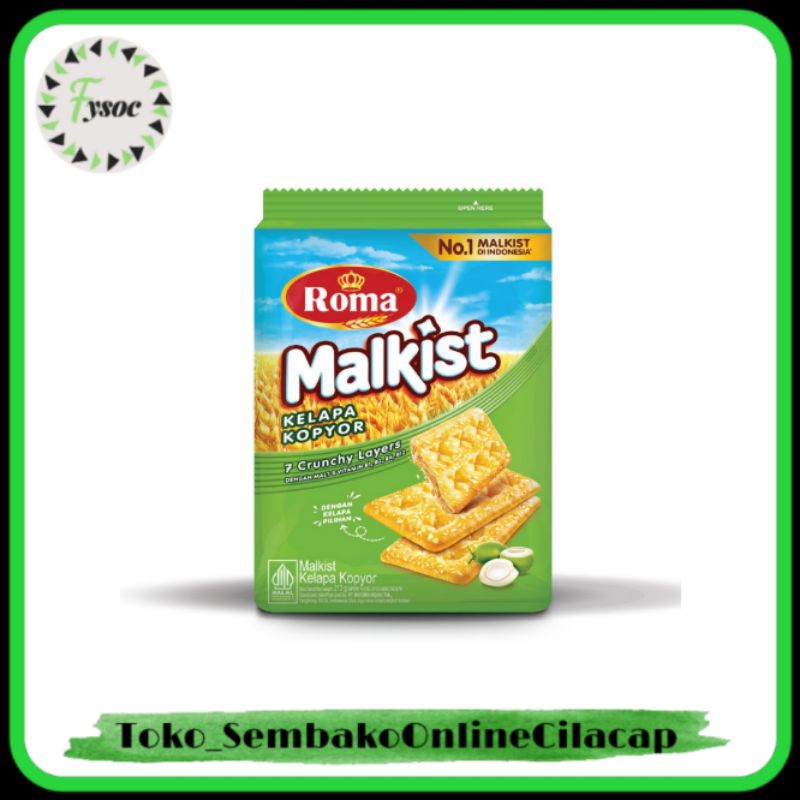 

ROMA MALKIST KELAPA KOPYOR 213 GR