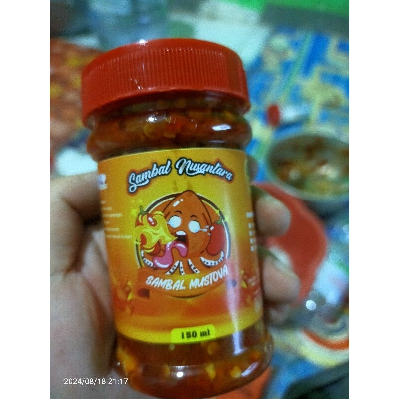 

Sambal Cumi Dan Cumi Pete murah enak 170 g