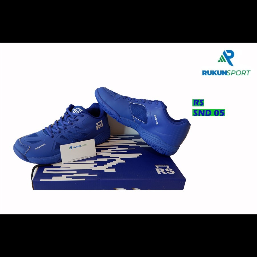 Sepatu Badminton RS SND 05 biru