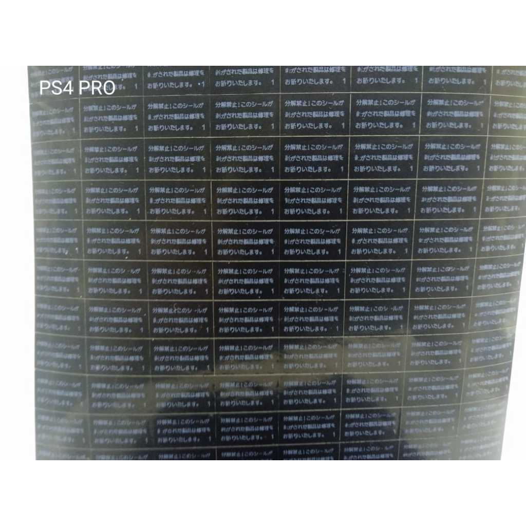 SEGEL VOID MESIN PS4 PRO - SEGEL VOID PS4 - STICKER VOID PS4