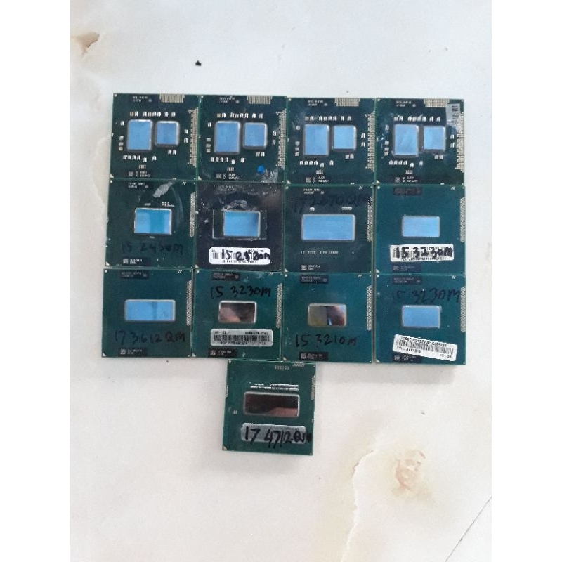 processor prosessor laptop core i3,i5,i7