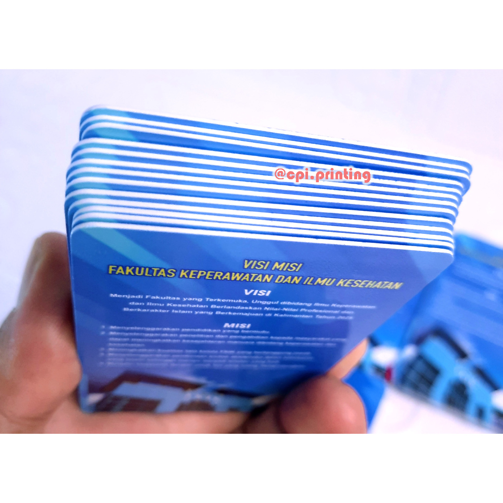 

CETAK KARTU ID CARD PVC 2 SISI SATUAN CUSTOM