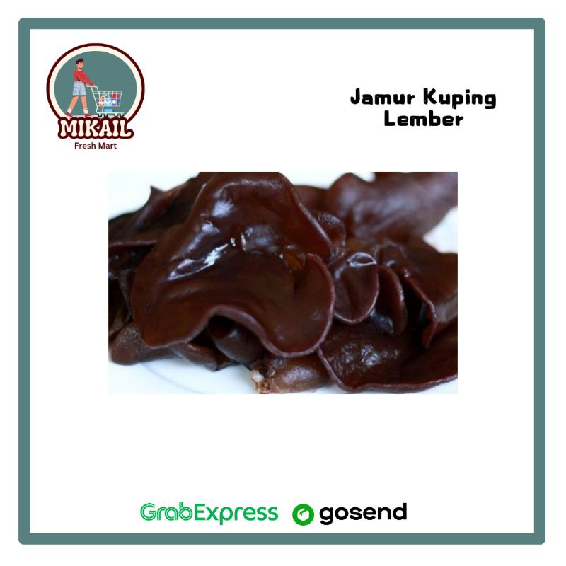 

JAMUR KUPING LEMBER 250gr